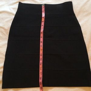 BCBG black skirt